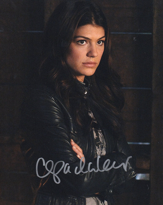GENEVIEVE CORTESE PADALECKI SIGNED SUPERNATURAL 10X8 PHOTO (1)