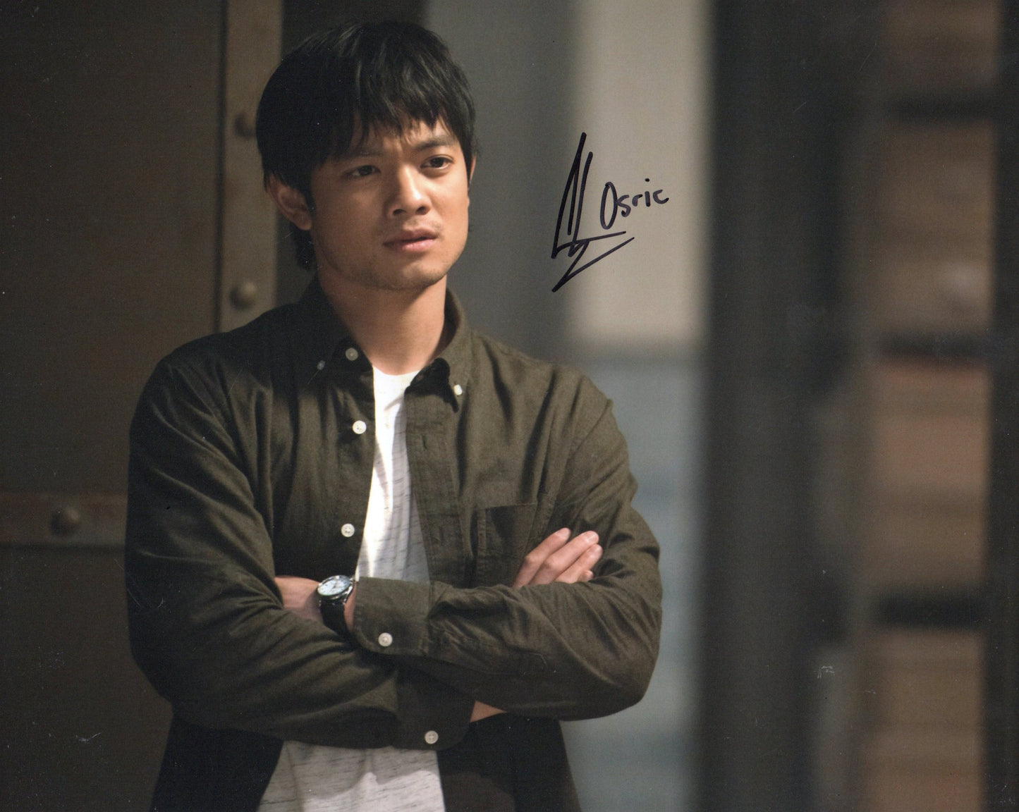 OSRIC CHAU SIGNED SUPERNATURAL 8X10 PHOTO