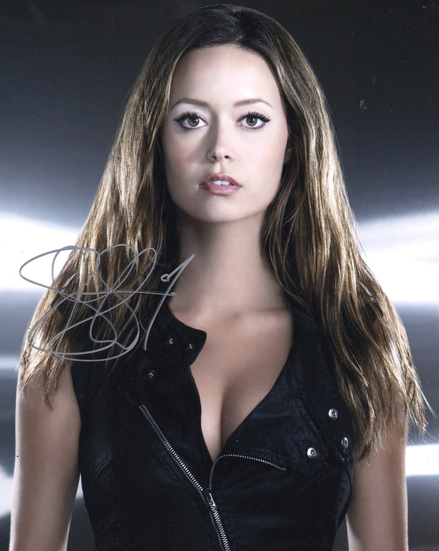SUMMER GLAU SIGNED TERMINATOR 10X8 PHOTO (1)