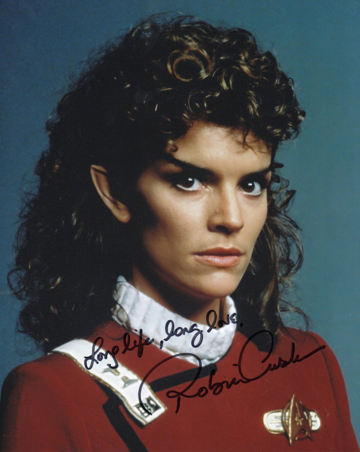 ROBIN CURTIS SIGNED STAR TREK 10X8 PHOTO (3)