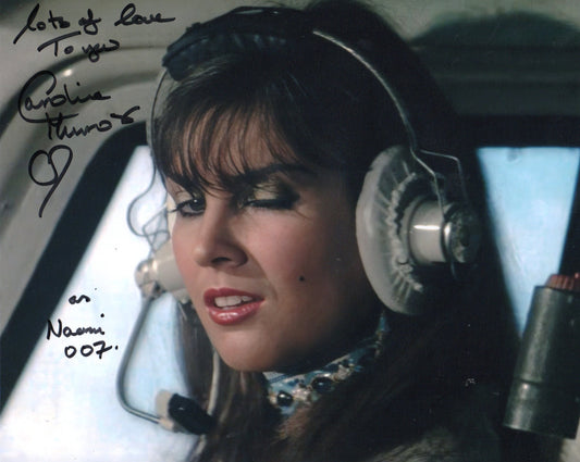 CAROLINE MUNRO SIGNED SEXY JAMES BOND 10X8 PHOTO (10)