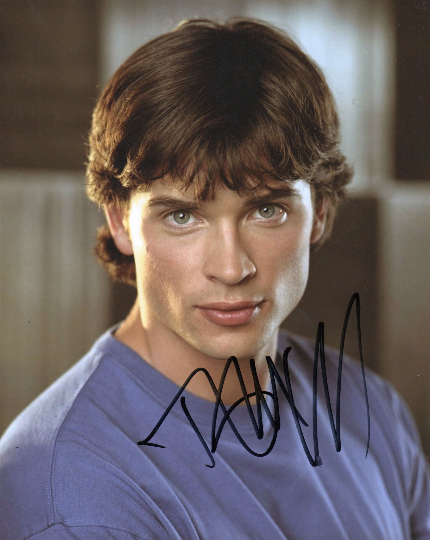 TOM WELLING SIGNED SMALLVILLE 8X10 PHOTO (5)