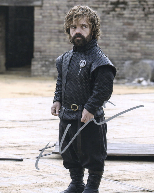 PETER DINKLAGE SIGNED GAME OF THRONES 8X10 PHOTO (3)