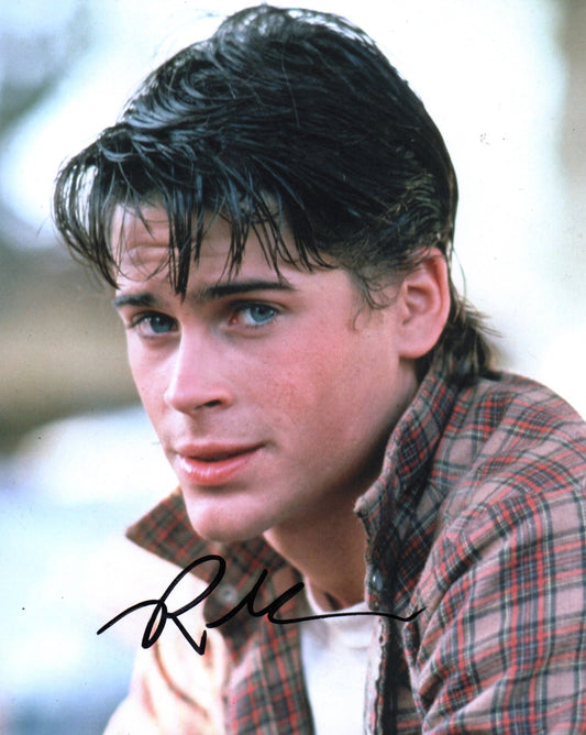 ROB LOWE SIGNED YOUNGBLOOD 8X10 PHOTO VIDEO PROOF
