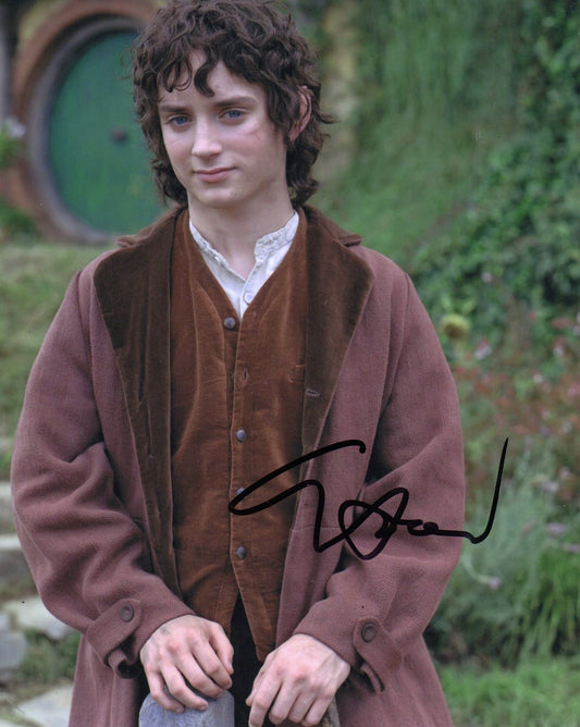 ELIJAH WOOD SIGNED LORD OF THE RINGS 8X10 PHOTO (5) VIDEO PROOF