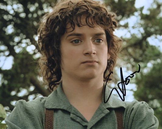 ELIJAH WOOD SIGNED LORD OF THE RINGS 8X10 PHOTO (7) VIDEO PROOF