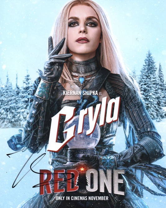 KIERNAN SHIPKA SIGNED RED ONE 10X8 PHOTO