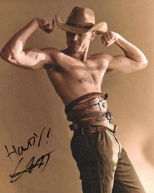 GARRETT WAREING SIGNED RANSOM CANYON 8X10 PHOTO