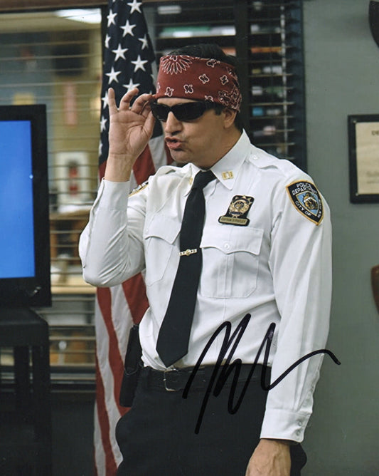 KEN MARINO SIGNED BROOKLYN NINE-NINE 8X10 PHOTO (2) VIDEO PROOF