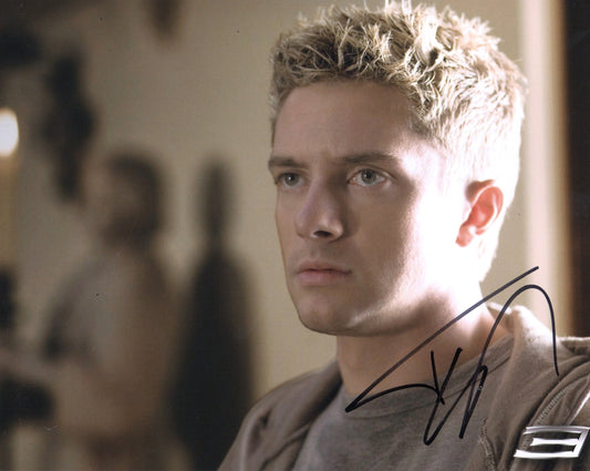 TOPHER GRACE SIGNED SPIDER-MAN 3 8X10 PHOTO (1)