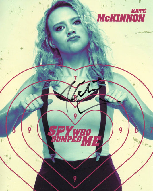 KATE McKINNON SIGNED THE SPY WHO DUMPED ME 10X8 PHOTO (1) VIDEO PROOF