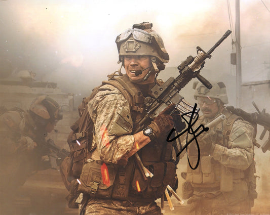 WILL POULTER SIGNED WARFARE 8X10 PHOTO (1) VIDEO PROOF