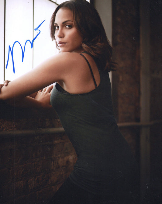 MONICA RAYMUND SIGNED SEXY 10X8 PHOTO (1)
