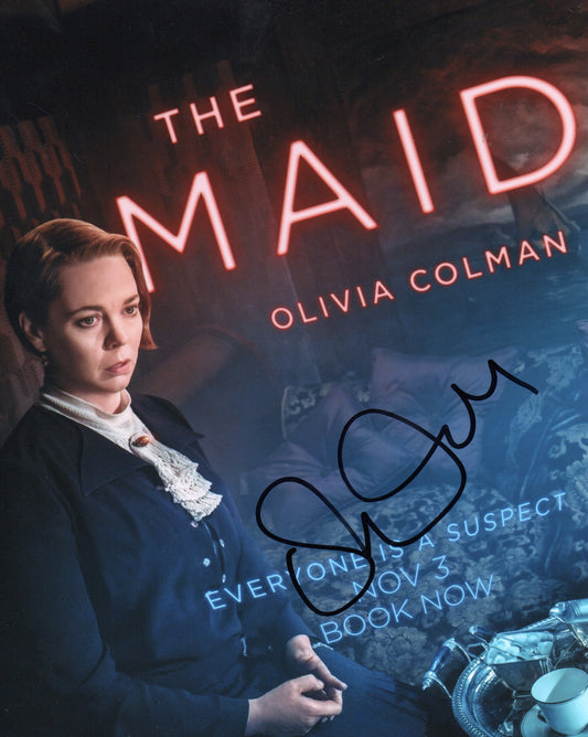 OLIVIA COLMAN SIGNED MURDER ON THE ORIENT EXPRESS 10X8 PHOTO