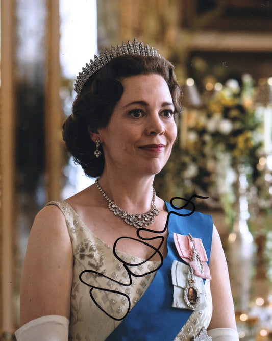 OLIVIA COLMAN SIGNED THE CROWN 10X8 PHOTO (6)