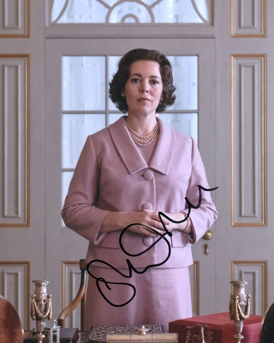 OLIVIA COLMAN SIGNED THE CROWN 10X8 PHOTO (7)