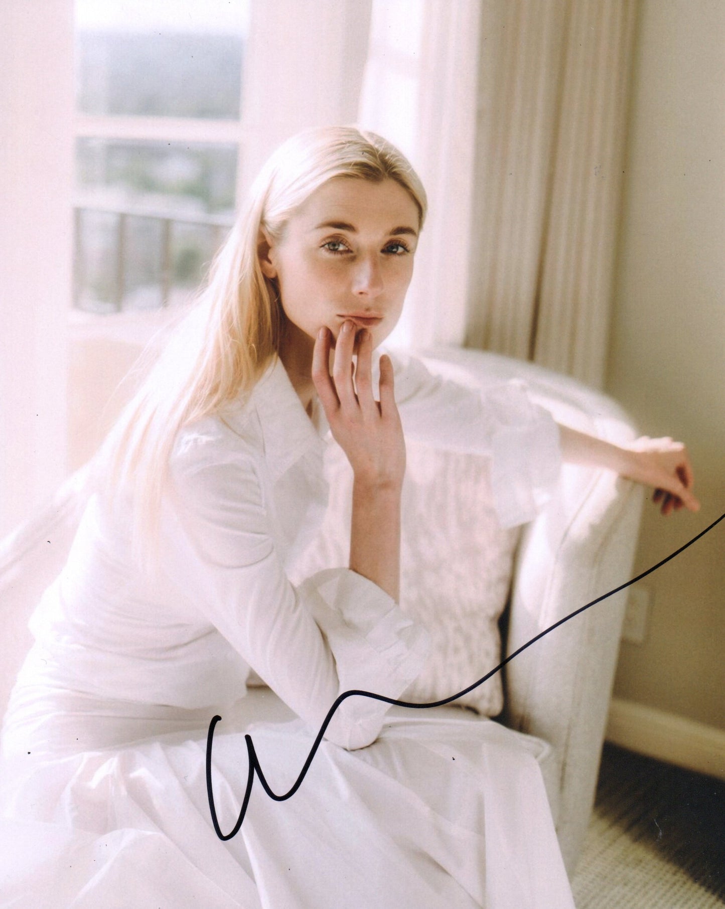 ELIZABETH DEBICKI SIGNED SEXY 8X10 PHOTO (1) VIDEO PROOF