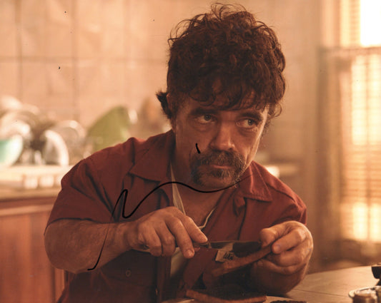 PETER DINKLAGE SIGNED THE TOXIC AVENGER 8X10 PHOTO