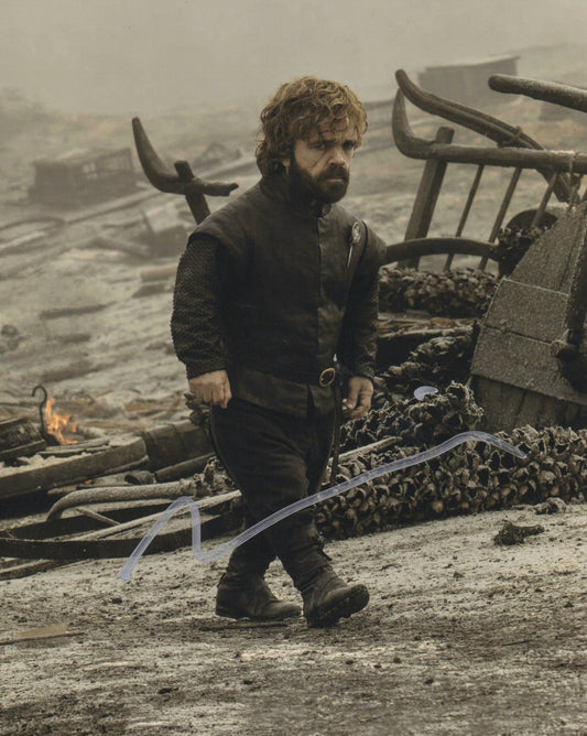 PETER DINKLAGE SIGNED GAME OF THRONES 8X10 PHOTO (6)