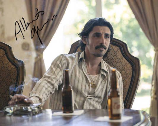 ALBERTO GUERRA SIGNED NARCOS MEXICO 8X10 PHOTO (1) VIDEO PROOF