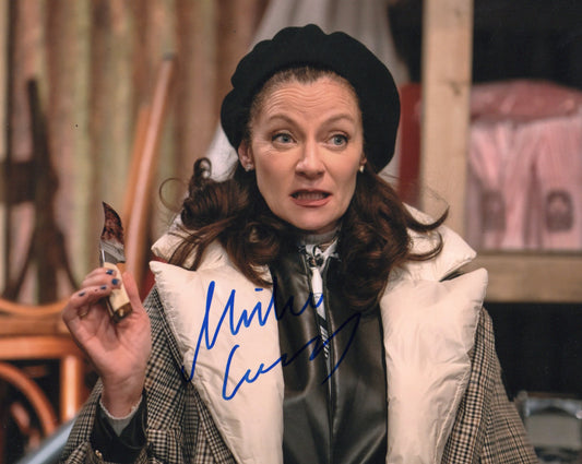 MICHELLE GOMEZ SIGNED THE FLIGHT ATTENDANT 10X8 PHOTO (2)