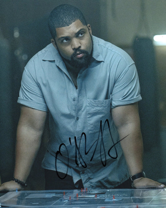 O'SHEA JACKSON JR SIGNED DEN OF THIEVES 2 8X10 PHOTO (1) VIDEO PROOF