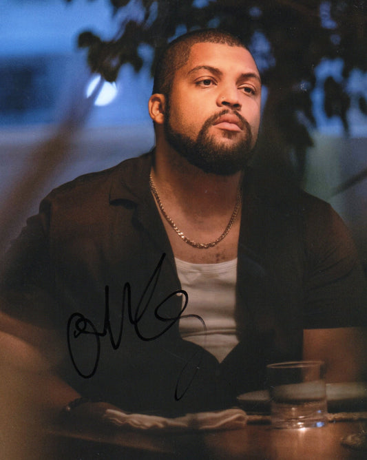 O'SHEA JACKSON JR SIGNED DEN OF THIEVES 2 8X10 PHOTO (3) VIDEO PROOF