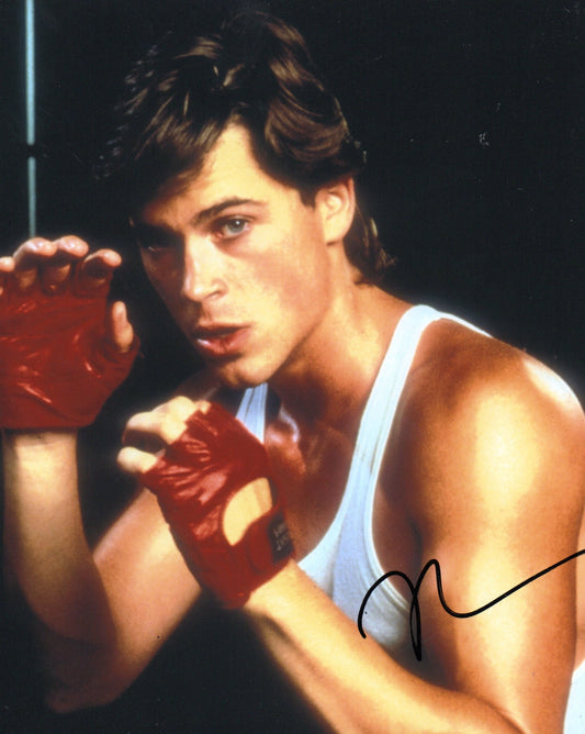 ROB LOWE SIGNED YOUNGBLOOD 8X10 PHOTO VIDEO PROOF (2)