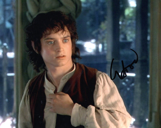 ELIJAH WOOD SIGNED LORD OF THE RINGS 8X10 PHOTO (11) VIDEO PROOF