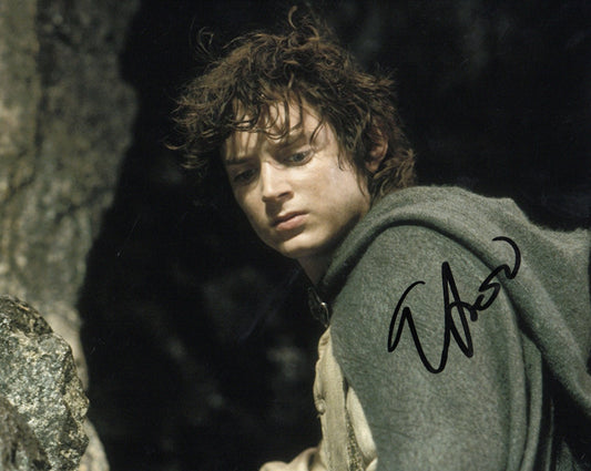 ELIJAH WOOD SIGNED LORD OF THE RINGS 8X10 PHOTO (12) VIDEO PROOF