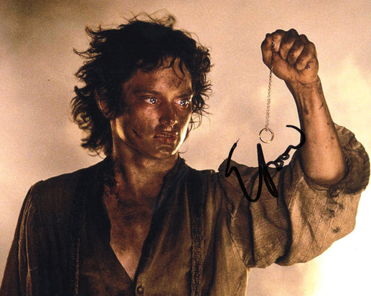ELIJAH WOOD SIGNED LORD OF THE RINGS 8X10 PHOTO (13) VIDEO PROOF