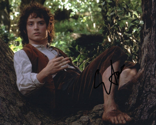 ELIJAH WOOD SIGNED LORD OF THE RINGS 8X10 PHOTO (15) VIDEO PROOF