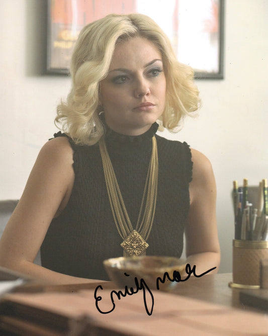 EMILY MEADE SIGNED THE DEUCE 8X10 PHOTO (2) VIDEO PROOF