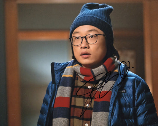 JIMMY O.YANG SIGNED LOVE HARD 8X10 PHOTO (1)