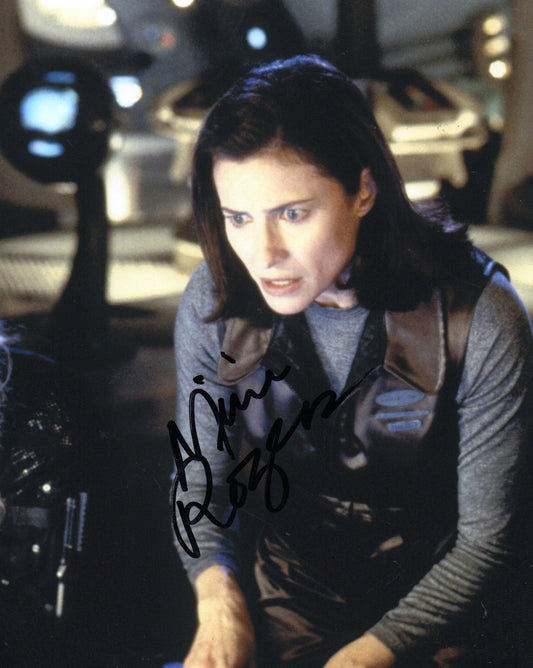 MIMI ROGERS SIGNED LOST IN SPACE 10X8 PHOTO (1)