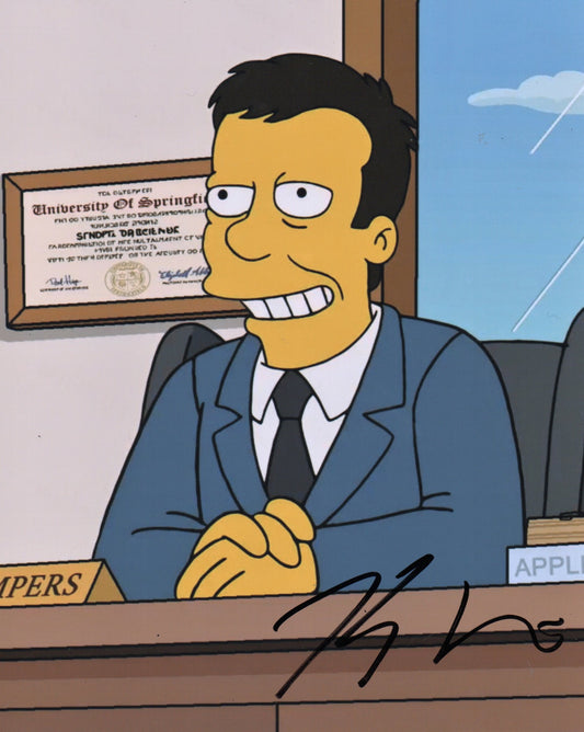 KEN MARINO SIGNED THE SIMPSONS 8X10 PHOTO (1)