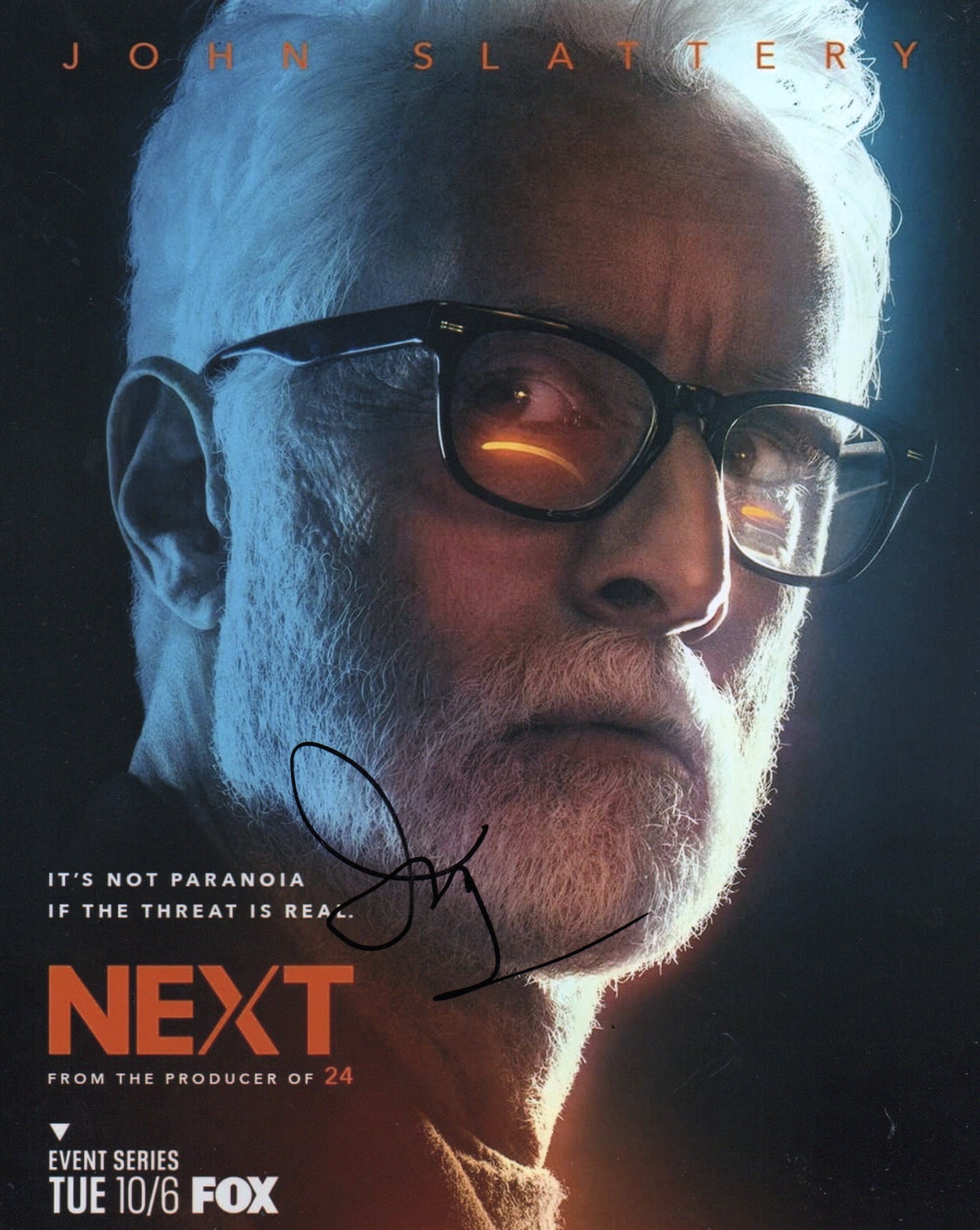 JOHN SLATTERY SIGNED NEXT 8X10 PHOTO (1) VIDEO PROOF
