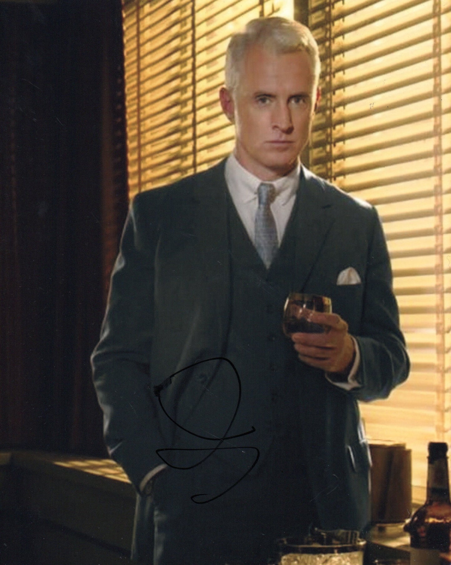JOHN SLATTERY SIGNED MAD MEN 8X10 PHOTO (3) VIDEO PROOF