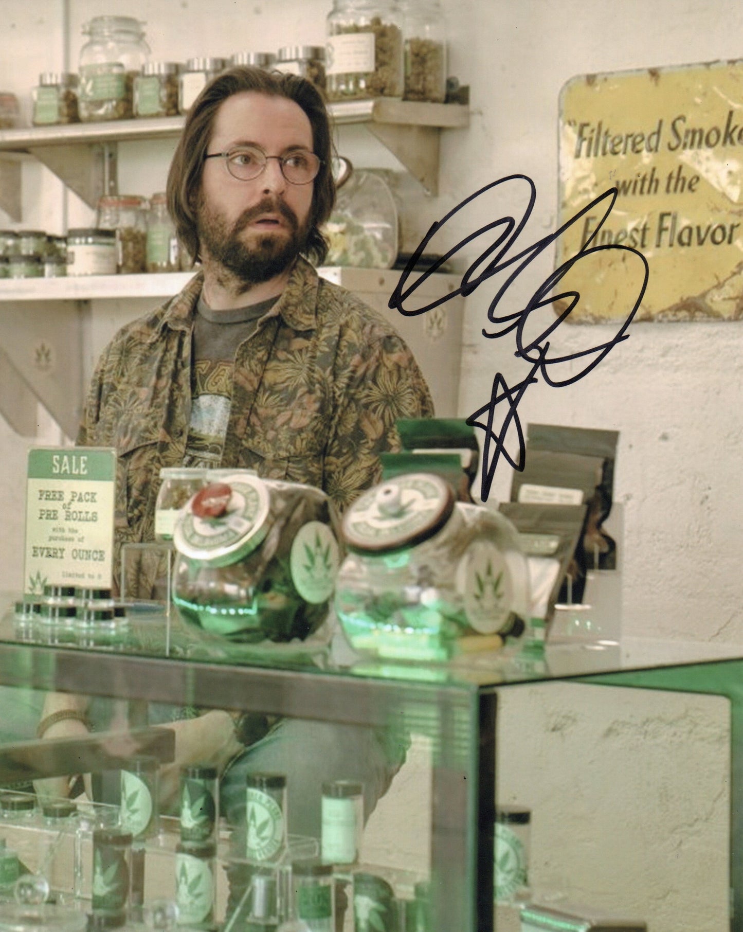MARTIN STARR SIGNED TULSA KING 8X10 PHOTO (2) VIDEO PROOF