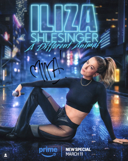 ILIZA SHLESINGER SIGNED SEXY 10X8 PHOTO (2)
