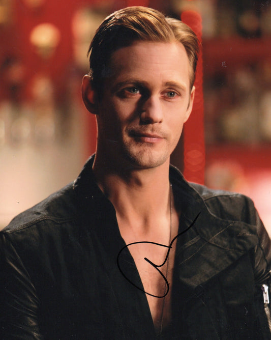 ALEXANDER SKARSGARD SIGNED TRUE BLOOD 8X10 PHOTO (16)