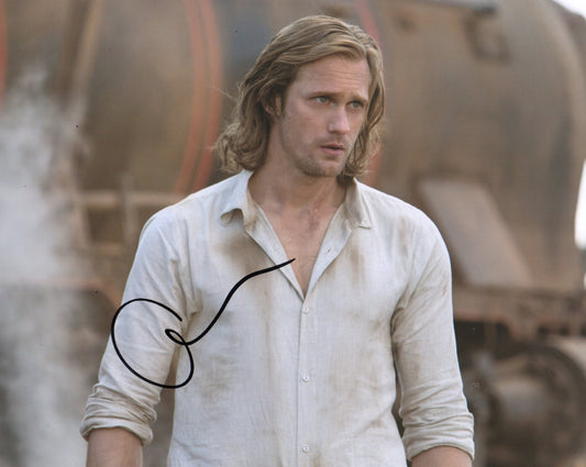 ALEXANDER SKARSGARD SIGNED THE LEGEND OF TARZAN 8X10 PHOTO (1)