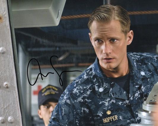ALEXANDER SKARSGARD SIGNED BATTLESHIP 8X10 PHOTO (2)