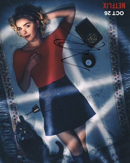 KIERNAN SHIPKA SIGNED CHILLING ADVENTURES OF SABRINA 10X8 PHOTO (4)