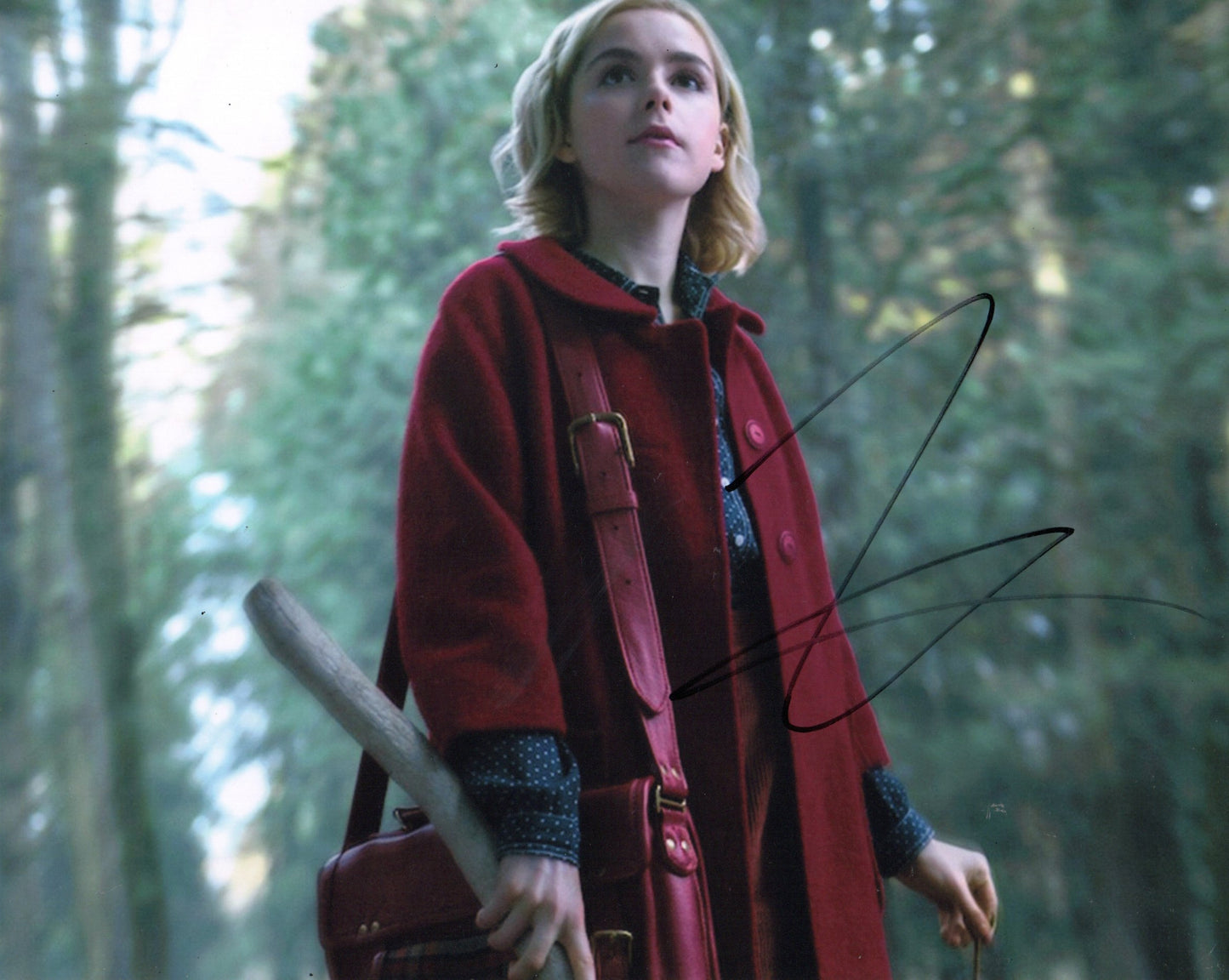 KIERNAN SHIPKA SIGNED CHILLING ADVENTURES OF SABRINA 10X8 PHOTO (7)