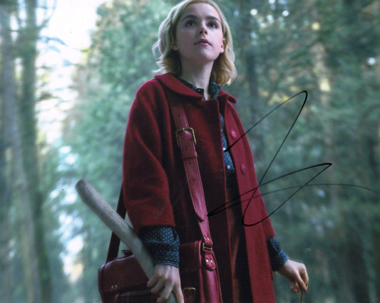 KIERNAN SHIPKA SIGNED CHILLING ADVENTURES OF SABRINA 10X8 PHOTO (7)