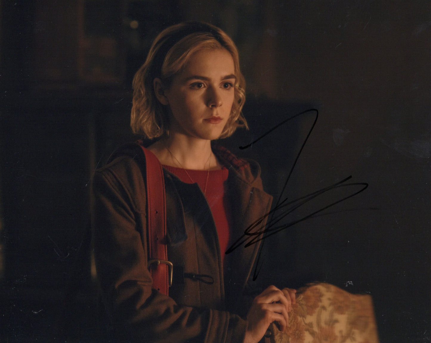 KIERNAN SHIPKA SIGNED CHILLING ADVENTURES OF SABRINA 10X8 PHOTO (9)