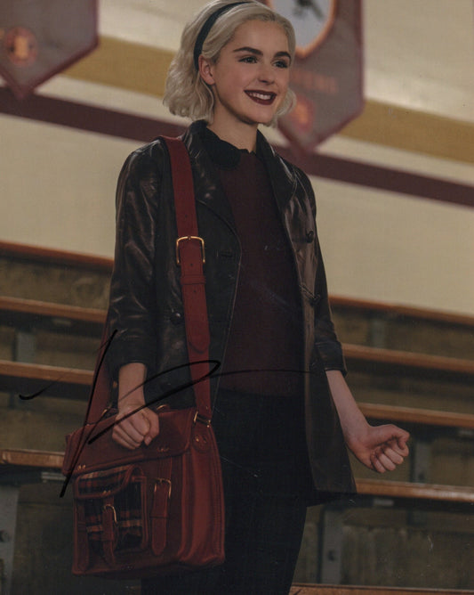 KIERNAN SHIPKA SIGNED CHILLING ADVENTURES OF SABRINA 10X8 PHOTO (10)