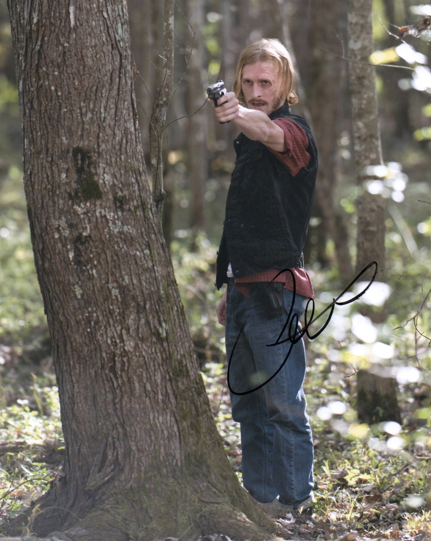 AUSTIN AMELIO SIGNED FEAR / THE WALKING DEAD 8X10 PHOTO (15)