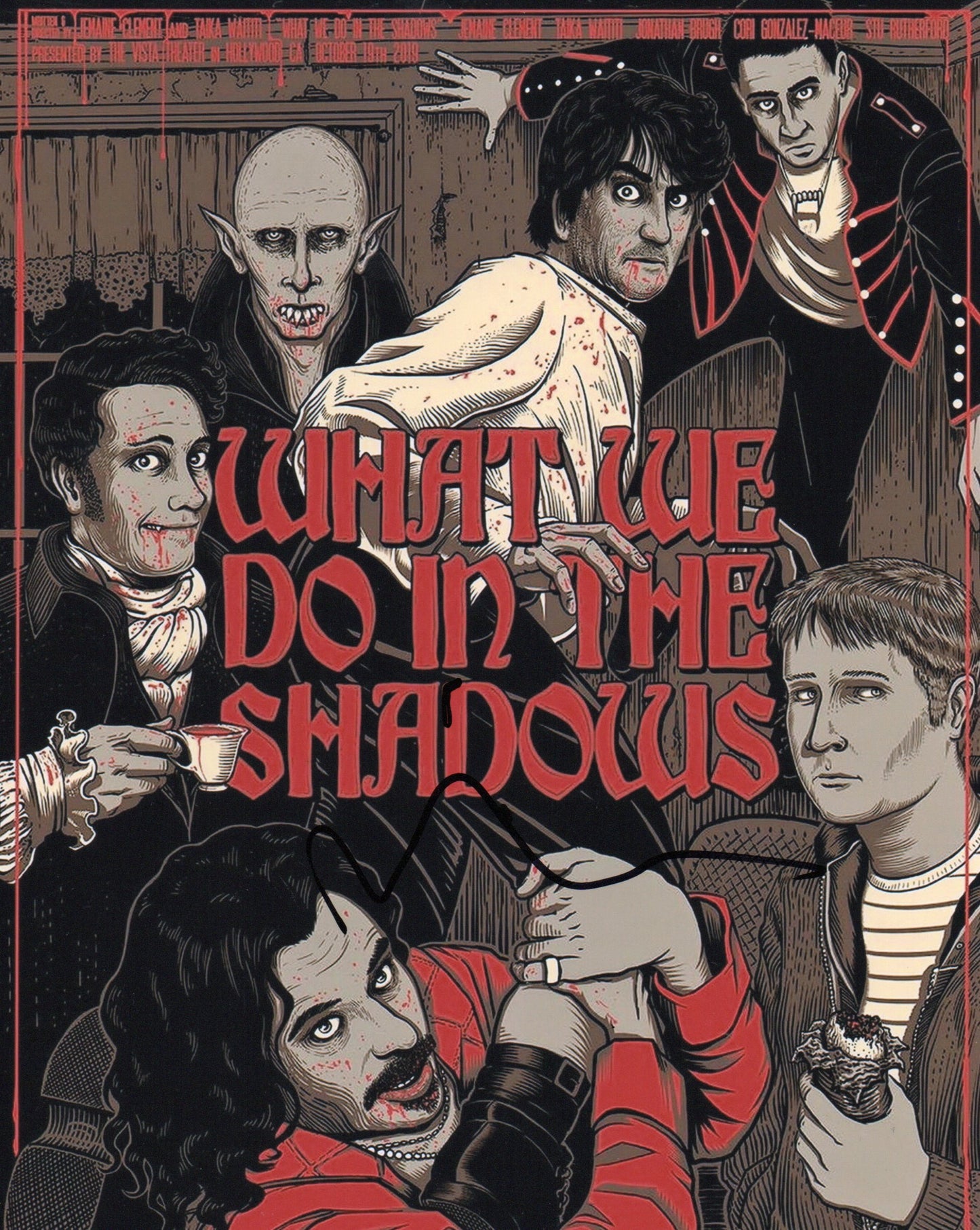 TAIKA WAITITI SIGNED WHAT WE DO IN THE SHADOWS 8X10 PHOTO (3)